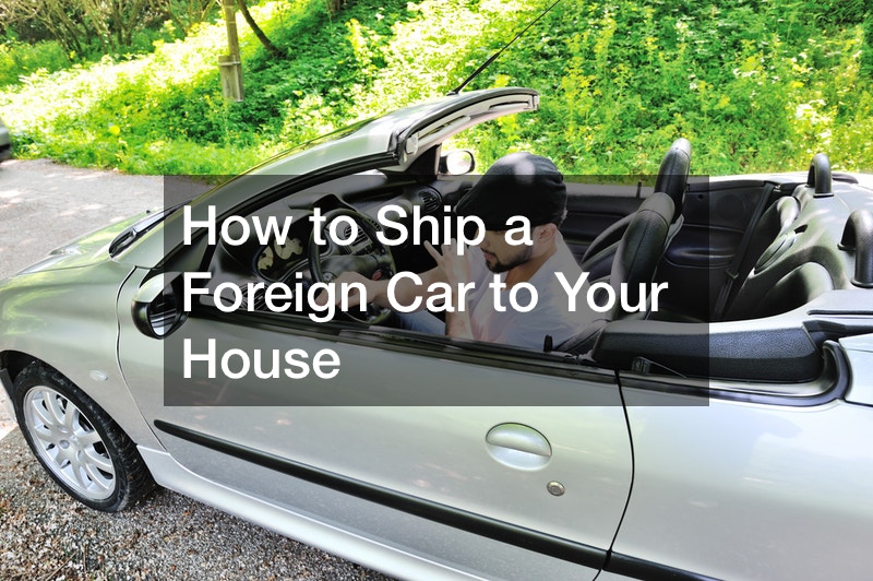 how are foreign cars shipped to the US