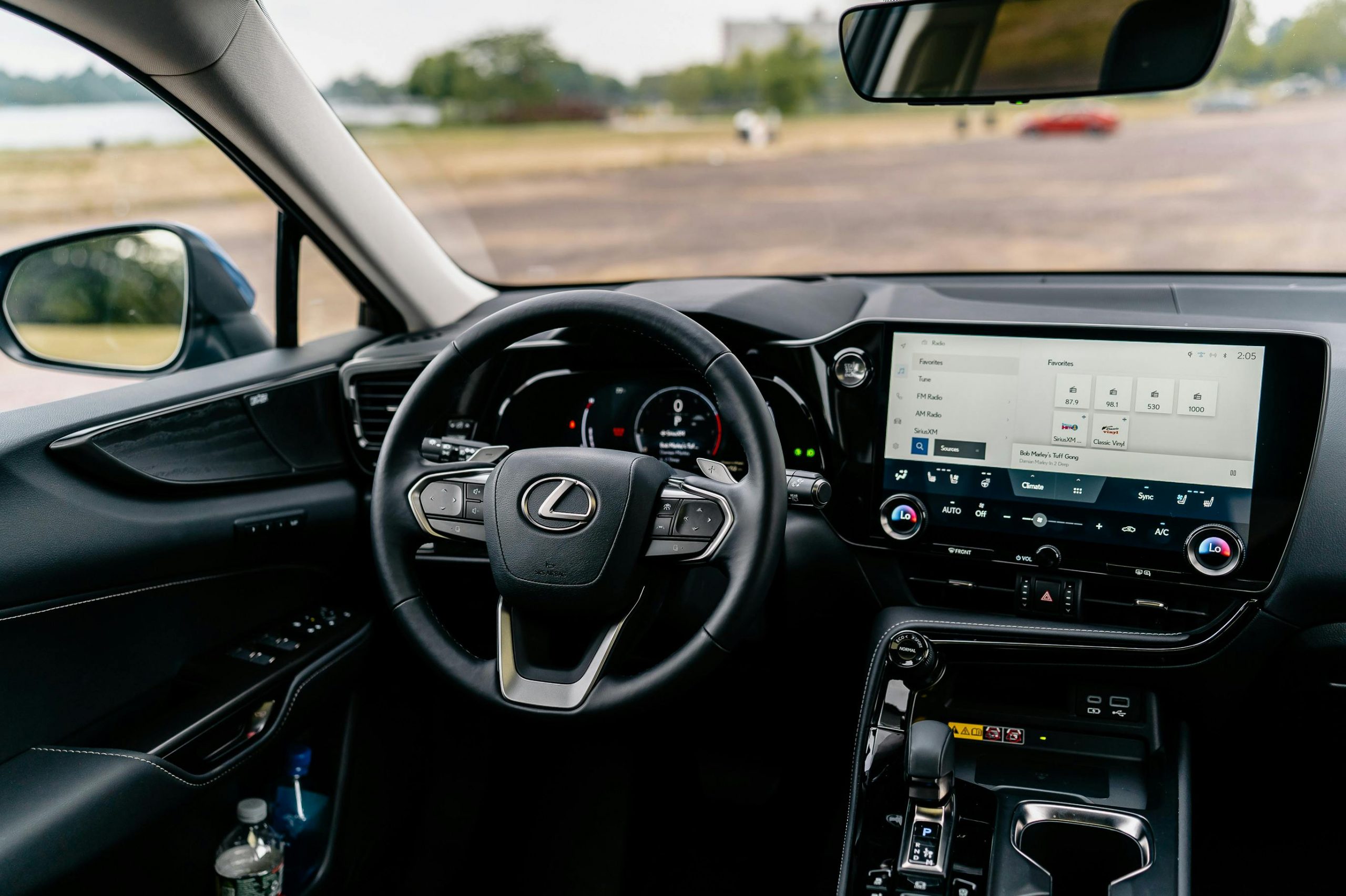 Lexus car interior